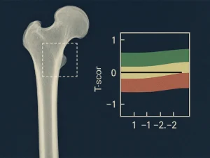 تفسیر آزمایش تراکم استخوان